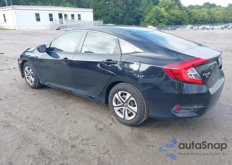 2017 Honda Civic Lx from USA, damaged, VIN 19XFC2F56HE041672